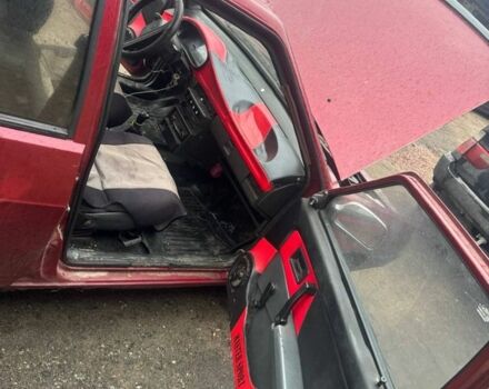 Красный ВАЗ 2109, объемом двигателя 1.3 л и пробегом 150 тыс. км за 550 $, фото 4 на Automoto.ua