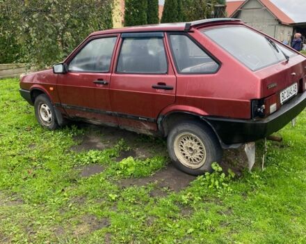 Красный ВАЗ 2109, объемом двигателя 1.3 л и пробегом 2 тыс. км за 600 $, фото 2 на Automoto.ua