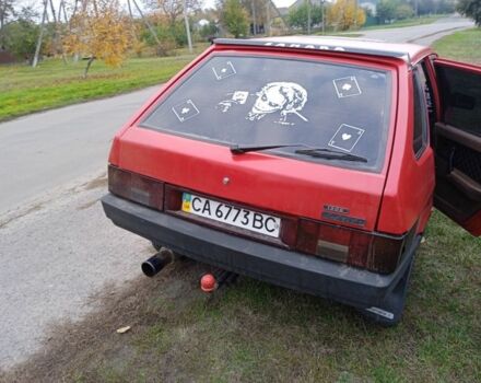 Красный ВАЗ 2109, объемом двигателя 1.5 л и пробегом 2 тыс. км за 1800 $, фото 3 на Automoto.ua