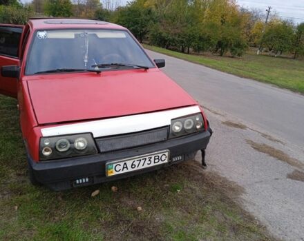 Красный ВАЗ 2109, объемом двигателя 1.5 л и пробегом 2 тыс. км за 1800 $, фото 5 на Automoto.ua