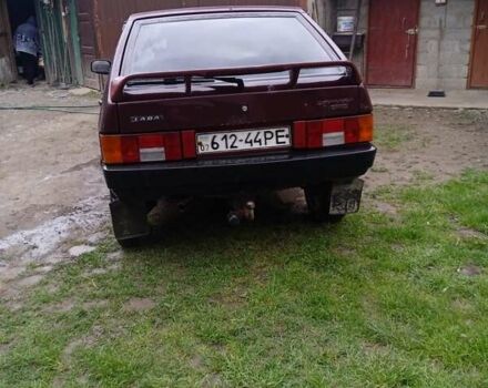 Красный ВАЗ 2109, объемом двигателя 1.5 л и пробегом 380 тыс. км за 1100 $, фото 2 на Automoto.ua