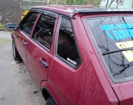 Красный ВАЗ 2109, объемом двигателя 1.5 л и пробегом 3 тыс. км за 900 $, фото 1 на Automoto.ua