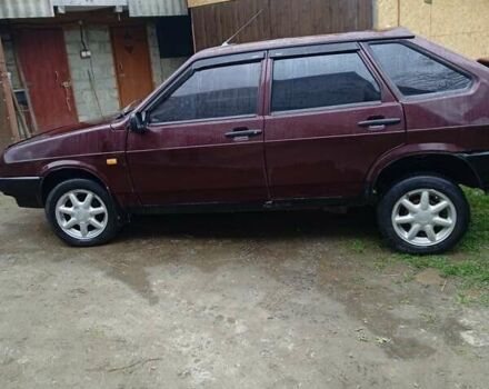 Красный ВАЗ 2109, объемом двигателя 1.5 л и пробегом 380 тыс. км за 1100 $, фото 3 на Automoto.ua