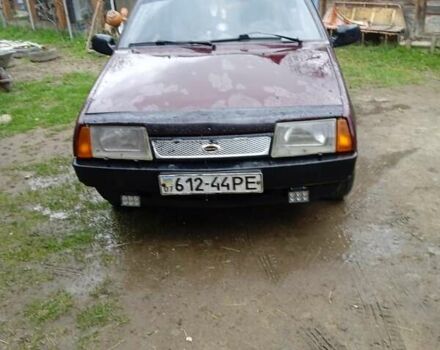 Красный ВАЗ 2109, объемом двигателя 1.5 л и пробегом 380 тыс. км за 1100 $, фото 5 на Automoto.ua