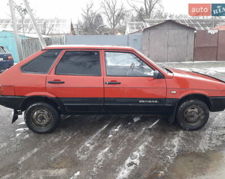 Красный ВАЗ 2109, объемом двигателя 1.5 л и пробегом 555 тыс. км за 1200 $, фото 6 на Automoto.ua