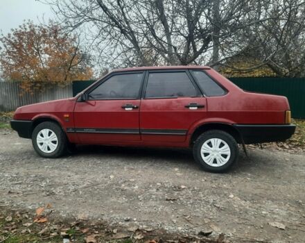 Красный ВАЗ 2109, объемом двигателя 0 л и пробегом 200 тыс. км за 900 $, фото 1 на Automoto.ua