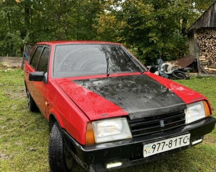 Красный ВАЗ 2109, объемом двигателя 1.5 л и пробегом 3 тыс. км за 600 $, фото 3 на Automoto.ua