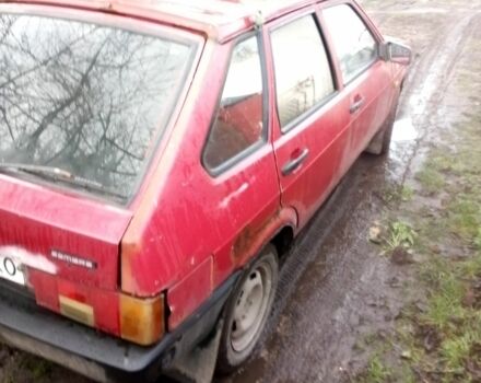 Красный ВАЗ 2109, объемом двигателя 0 л и пробегом 70 тыс. км за 426 $, фото 1 на Automoto.ua