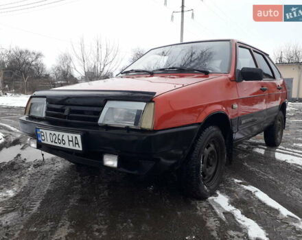 Красный ВАЗ 2109, объемом двигателя 1.5 л и пробегом 555 тыс. км за 1200 $, фото 4 на Automoto.ua