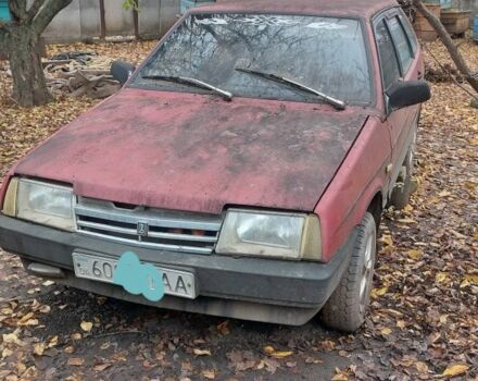 Красный ВАЗ 2109, объемом двигателя 0 л и пробегом 158 тыс. км за 905 $, фото 1 на Automoto.ua