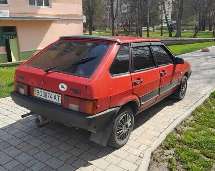 ВАЗ 2109 1999 в Тернополе на Automoto.ua Красный ВАЗ 2109, объемом двигателя 0 л и пробегом 250 тыс. км за 1500 $, фото 10 на Automoto.ua