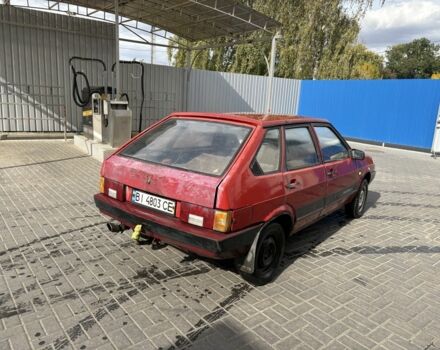 Красный ВАЗ 2109, объемом двигателя 0 л и пробегом 153 тыс. км за 365 $, фото 5 на Automoto.ua