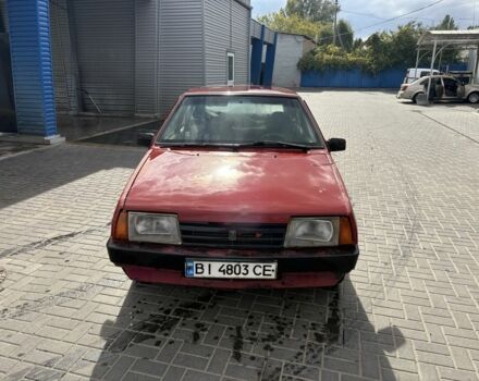 Красный ВАЗ 2109, объемом двигателя 0 л и пробегом 153 тыс. км за 365 $, фото 2 на Automoto.ua