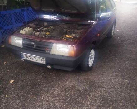 Красный ВАЗ 2109, объемом двигателя 1.5 л и пробегом 455 тыс. км за 1600 $, фото 2 на Automoto.ua