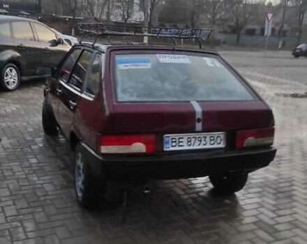 Красный ВАЗ 2109, объемом двигателя 1.5 л и пробегом 100 тыс. км за 2200 $, фото 3 на Automoto.ua