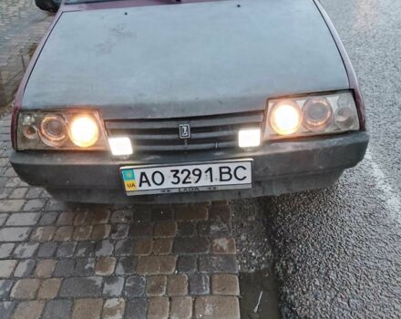 Красный ВАЗ 2109, объемом двигателя 1 л и пробегом 3 тыс. км за 500 $, фото 1 на Automoto.ua