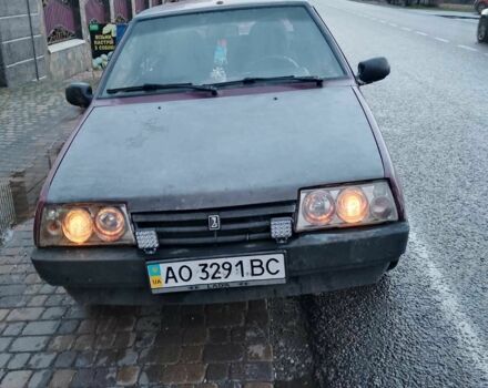 Красный ВАЗ 2109, объемом двигателя 1 л и пробегом 3 тыс. км за 500 $, фото 2 на Automoto.ua