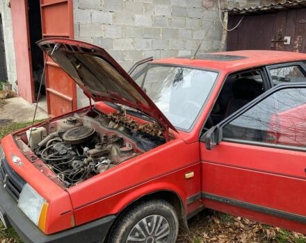 Красный ВАЗ 2109, объемом двигателя 0 л и пробегом 1000 тыс. км за 300 $, фото 2 на Automoto.ua
