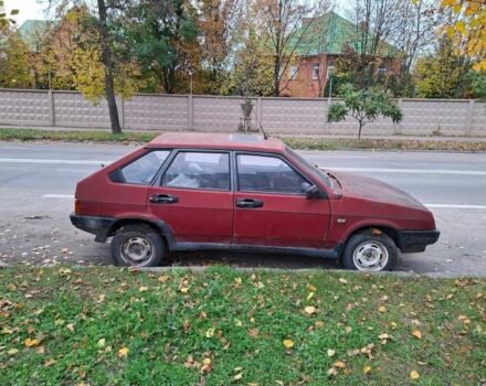 Красный ВАЗ 2109, объемом двигателя 0 л и пробегом 250 тыс. км за 500 $, фото 1 на Automoto.ua