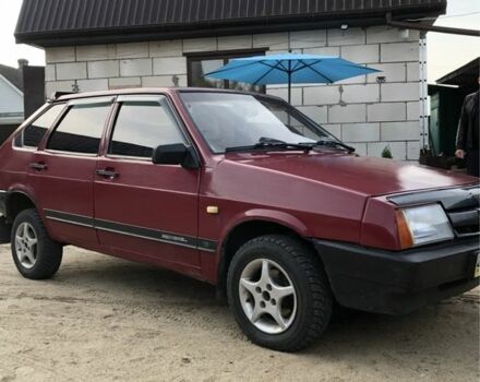 Красный ВАЗ 2109, объемом двигателя 1.3 л и пробегом 100 тыс. км за 900 $, фото 2 на Automoto.ua