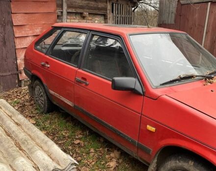 Красный ВАЗ 2109, объемом двигателя 0 л и пробегом 1000 тыс. км за 300 $, фото 1 на Automoto.ua