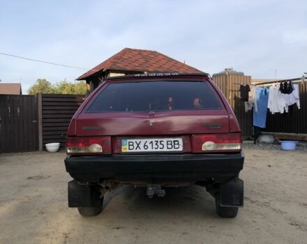 Красный ВАЗ 2109, объемом двигателя 1.3 л и пробегом 100 тыс. км за 900 $, фото 3 на Automoto.ua