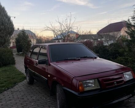 Красный ВАЗ 2109, объемом двигателя 1.3 л и пробегом 40 тыс. км за 1150 $, фото 1 на Automoto.ua