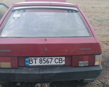 Красный ВАЗ 2109, объемом двигателя 1.3 л и пробегом 147 тыс. км за 729 $, фото 4 на Automoto.ua