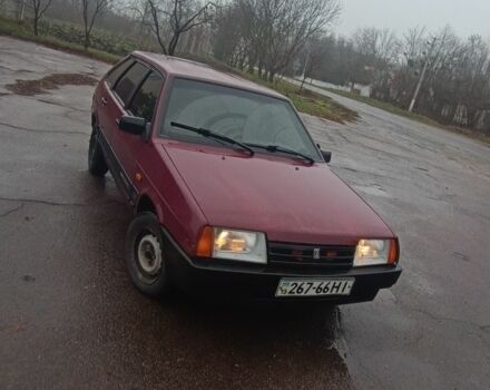 Красный ВАЗ 2109, объемом двигателя 1.3 л и пробегом 123 тыс. км за 1350 $, фото 3 на Automoto.ua
