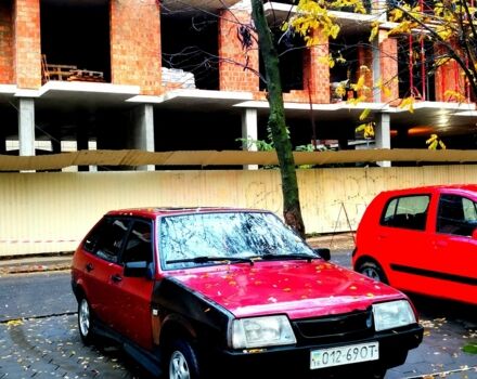 Красный ВАЗ 2109, объемом двигателя 1 л и пробегом 3 тыс. км за 650 $, фото 3 на Automoto.ua