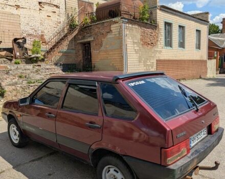 Красный ВАЗ 2109, объемом двигателя 1.5 л и пробегом 14 тыс. км за 1550 $, фото 3 на Automoto.ua