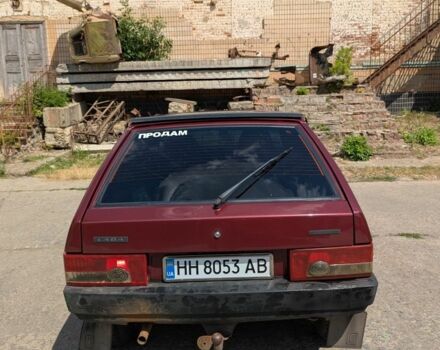 Красный ВАЗ 2109, объемом двигателя 1.5 л и пробегом 14 тыс. км за 1550 $, фото 2 на Automoto.ua
