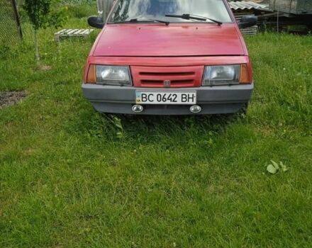 Красный ВАЗ 2109, объемом двигателя 0 л и пробегом 130 тыс. км за 550 $, фото 2 на Automoto.ua