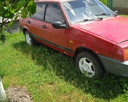 Красный ВАЗ 2109, объемом двигателя 0 л и пробегом 130 тыс. км за 550 $, фото 1 на Automoto.ua