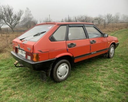 Красный ВАЗ 2109, объемом двигателя 1.3 л и пробегом 58 тыс. км за 992 $, фото 6 на Automoto.ua