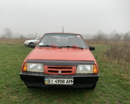 Красный ВАЗ 2109, объемом двигателя 1.3 л и пробегом 58 тыс. км за 992 $, фото 2 на Automoto.ua