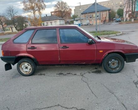 Красный ВАЗ 2109, объемом двигателя 1.5 л и пробегом 1000 тыс. км за 700 $, фото 4 на Automoto.ua