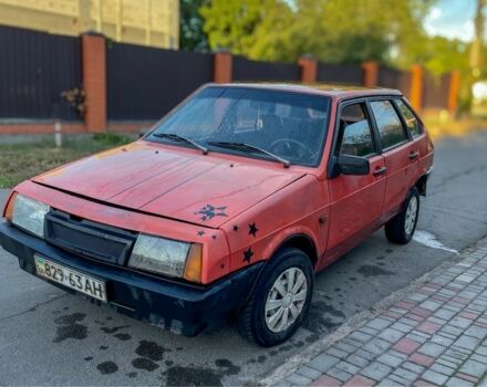 Красный ВАЗ 2109, объемом двигателя 1.3 л и пробегом 200 тыс. км за 480 $, фото 1 на Automoto.ua