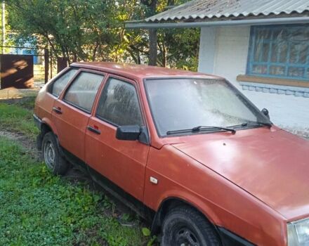 Червоний ВАЗ 2109, об'ємом двигуна 1.3 л та пробігом 120 тис. км за 779 $, фото 1 на Automoto.ua