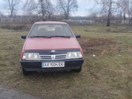 Красный ВАЗ 2109, объемом двигателя 1.3 л и пробегом 9 тыс. км за 945 $, фото 1 на Automoto.ua