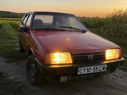 Красный ВАЗ 2109, объемом двигателя 1.5 л и пробегом 5 тыс. км за 700 $, фото 1 на Automoto.ua