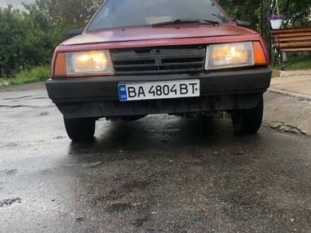 Красный ВАЗ 2109, объемом двигателя 1.5 л и пробегом 160 тыс. км за 474 $, фото 1 на Automoto.ua