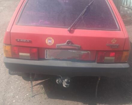 Красный ВАЗ 2109, объемом двигателя 1.3 л и пробегом 89 тыс. км за 663 $, фото 1 на Automoto.ua