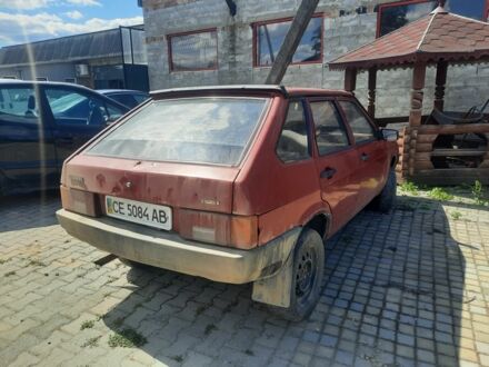 ВАЗ 2109 1987 в Черновцах на Automoto.ua Красный ВАЗ 2109, объемом двигателя 1 л и пробегом 99 тыс. км за 500 $, фото 1 на Automoto.ua