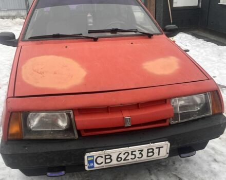 Красный ВАЗ 2109, объемом двигателя 1.3 л и пробегом 333 тыс. км за 750 $, фото 1 на Automoto.ua