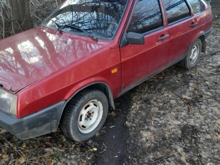 Красный ВАЗ 2109, объемом двигателя 0 л и пробегом 10 тыс. км за 600 $, фото 1 на Automoto.ua