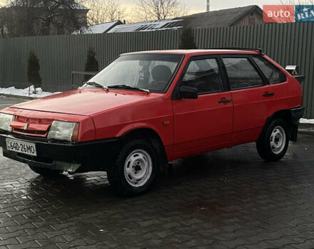 Червоний ВАЗ 2109, об'ємом двигуна 1.3 л та пробігом 400 тис. км за 900 $, фото 1 на Automoto.ua