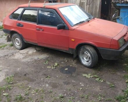 Червоний ВАЗ 2109, об'ємом двигуна 0 л та пробігом 1000 тис. км за 841 $, фото 1 на Automoto.ua
