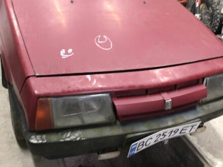 Красный ВАЗ 2109, объемом двигателя 1.3 л и пробегом 250 тыс. км за 350 $, фото 1 на Automoto.ua
