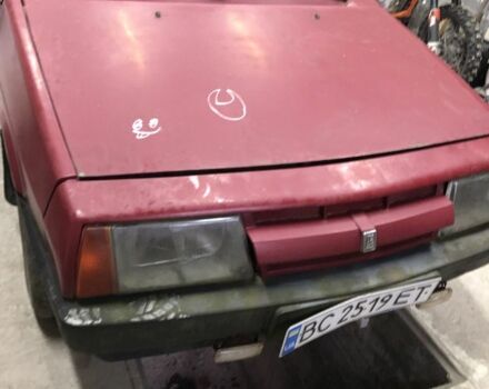 Красный ВАЗ 2109, объемом двигателя 1.3 л и пробегом 250 тыс. км за 350 $, фото 1 на Automoto.ua